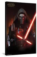 Star Wars: The Force Awakens - Kylo Ren-Trends International-Stretched Canvas