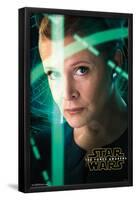 Star Wars: The Force Awakens - Leia Portrait-Trends International-Framed Poster