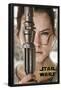 Star Wars: The Force Awakens - Rey Portrait-Trends International-Framed Poster