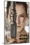 Star Wars: The Force Awakens - Rey Portrait-Trends International-Mounted Poster