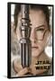 Star Wars: The Force Awakens - Rey Portrait-Trends International-Framed Poster