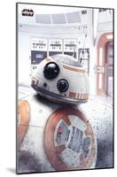Star Wars: The Last Jedi - BB-8-Trends International-Mounted Poster