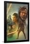 Star Wars: The Last Jedi - Celebration Mural-Trends International-Framed Poster