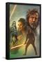 Star Wars: The Last Jedi - Celebration Mural-Trends International-Framed Poster