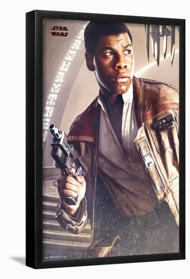 Star Wars: The Last Jedi - Finn-Trends International-Framed Poster