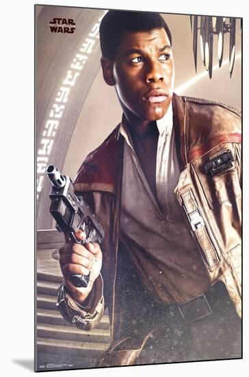 Star Wars: The Last Jedi - Finn-Trends International-Mounted Poster