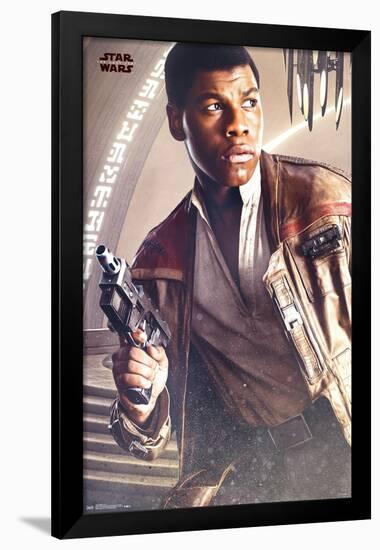 Star Wars: The Last Jedi - Finn-Trends International-Framed Poster