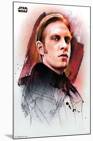 Star Wars: The Last Jedi - Hux-Trends International-Mounted Poster