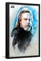 Star Wars: The Last Jedi - Luke-Trends International-Framed Poster