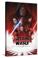 Star Wars: The Last Jedi - One Sheet (No Billing Block)-Trends International-Stretched Canvas