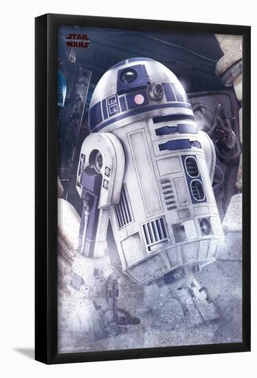 Star Wars: The Last Jedi - R2-D2-Trends International-Framed Poster