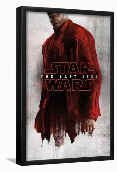 Star Wars: The Last Jedi - Red Finn-Trends International-Framed Poster