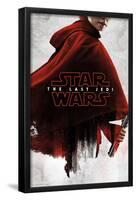 Star Wars: The Last Jedi - Red Ray-Trends International-Framed Poster