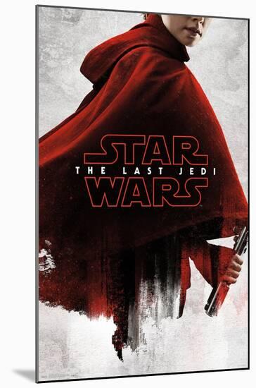 Star Wars: The Last Jedi - Red Ray-Trends International-Mounted Poster