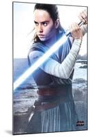 Star Wars: The Last Jedi - Rey-Trends International-Mounted Poster