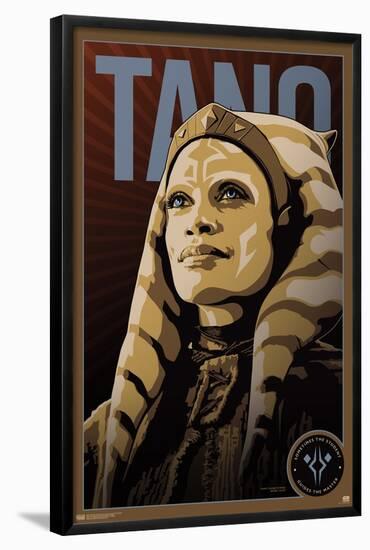 Star Wars: The Mandalorian - Ahsoka Tano by Russell Walks-Trends International-Framed Poster