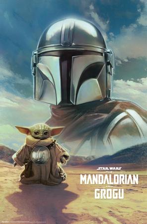 Star Wars: The Mandalorian And Grogu Movie Wall Art - Buy