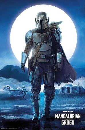 STAR WARS THE MANDALORIAN オーロラポスター Star Wars: The Mandalorian And Grogu (2026) - Desert Moon