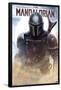 Star Wars: The Mandalorian - Battle-Trends International-Framed Poster