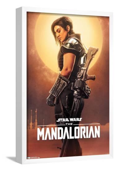 Star Wars: The Mandalorian - Cara Dune Premium Poster--Framed Poster