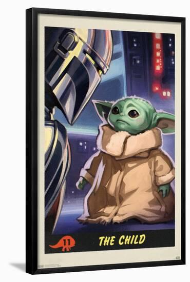 STAR WARS: THE MANDALORIAN - CHILD NUMBER 11-null-Framed Standard Poster