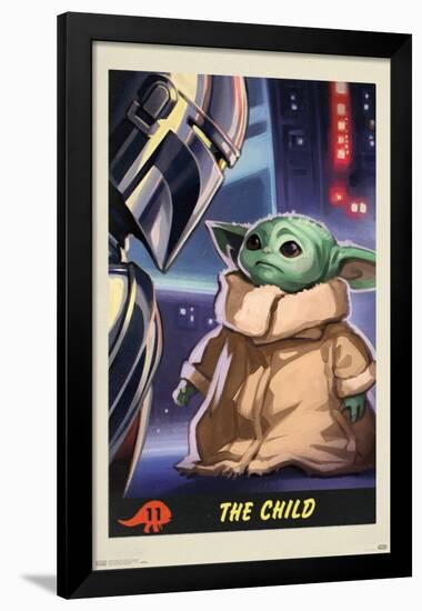 Star Wars: The Mandalorian - Child Number 11-Trends International-Framed Poster