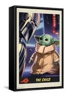 Star Wars: The Mandalorian - Child Number 11-Trends International-Framed Stretched Canvas