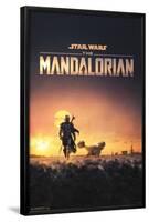 Star Wars: The Mandalorian - D23 One Sheet-Trends International-Framed Poster