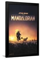 Star Wars: The Mandalorian - D23 One Sheet-Trends International-Framed Poster