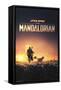 Star Wars: The Mandalorian - D23 One Sheet-Trends International-Framed Stretched Canvas