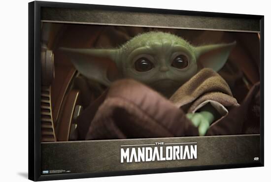 Star Wars: The Mandalorian - Eyes-Trends International-Framed Poster