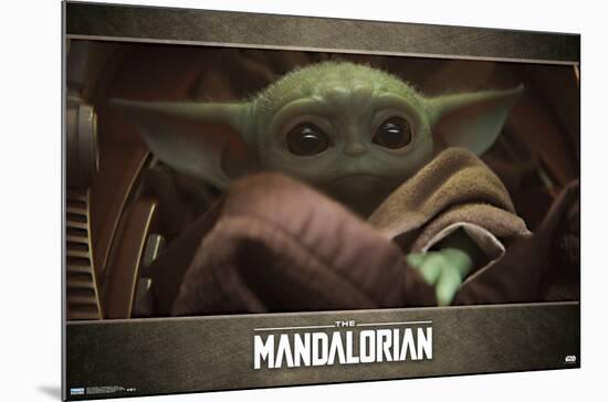 Star Wars: The Mandalorian - Eyes-Trends International-Mounted Poster