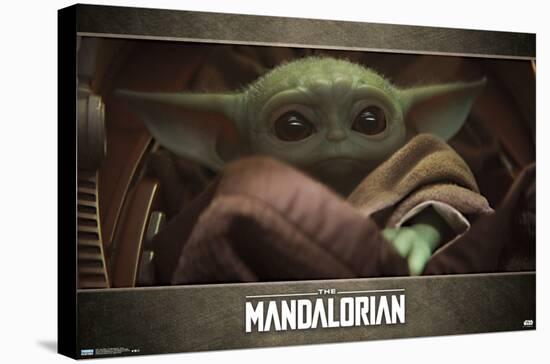 Star Wars: The Mandalorian - Eyes-Trends International-Stretched Canvas