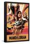 Star Wars: The Mandalorian - Group Collage-Trends International-Framed Poster