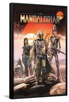 Star Wars: The Mandalorian - Group-Trends International-Framed Poster