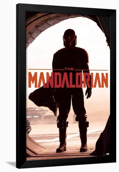Star Wars: The Mandalorian - Key Art-Trends International-Framed Poster