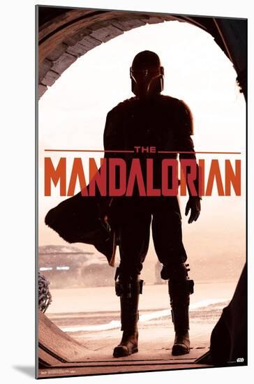 Star Wars: The Mandalorian - Key Art-Trends International-Mounted Poster