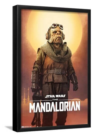 Star Wars: The Mandalorian - KuIIl Premium Poster--Framed Poster