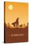 Star Wars: The Mandalorian - Mando and The Child at Dusk-Trends International-Stretched Canvas