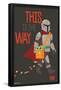 Star Wars: The Mandalorian - Mando Trick or Treat-Trends International-Framed Poster