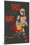 Star Wars: The Mandalorian - Mando Trick or Treat-Trends International-Mounted Poster