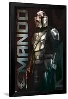 Star Wars: The Mandalorian - Name-null-Framed Poster