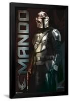 Star Wars: The Mandalorian - Name-Trends International-Framed Poster