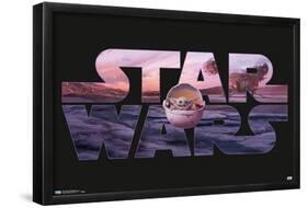 Star Wars: The Mandalorian - Pod-Trends International-Framed Poster