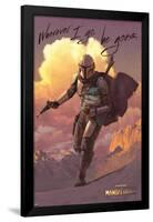 Star Wars: The Mandalorian - Protect-null-Framed Poster