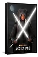 Star Wars: The Mandalorian Season 2 - Ahsoka Lightsabers-Trends International-Framed Stretched Canvas