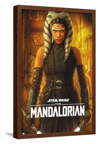 Star Wars: The Mandalorian Season 2 - Ahsoka One Sheet Premium Poster--Framed Poster