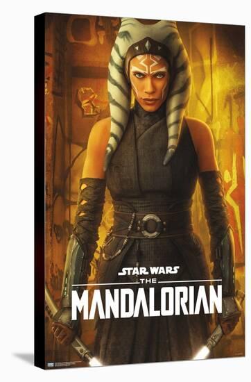 Star Wars: The Mandalorian Season 2 - Ahsoka One Sheet-Trends International-Stretched Canvas