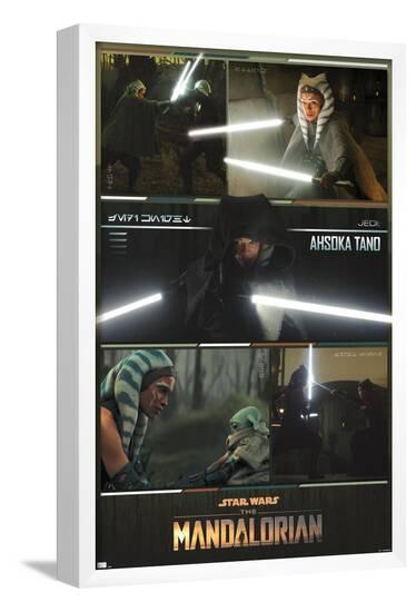 Star Wars The Mandalorian Season 2 - Ahsoka Premium Poster--Framed Poster