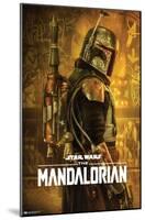Star Wars: The Mandalorian Season 2 - Boba Fett One Sheet-Trends International-Mounted Poster